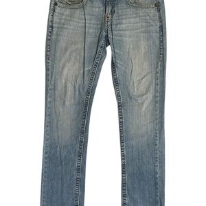 True Religion Blue Straight Leg Jeans Classic Style